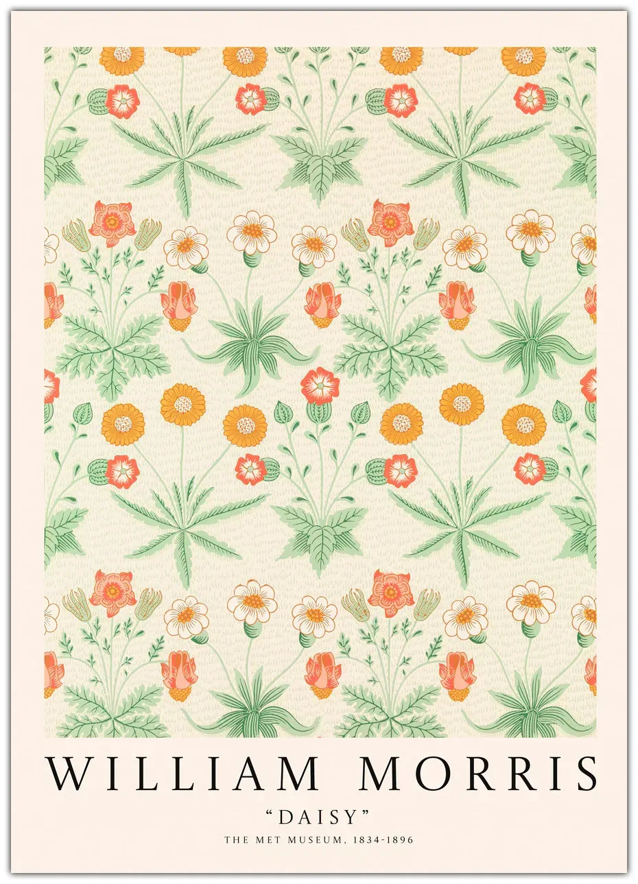 William Morris - Daisy Plakat