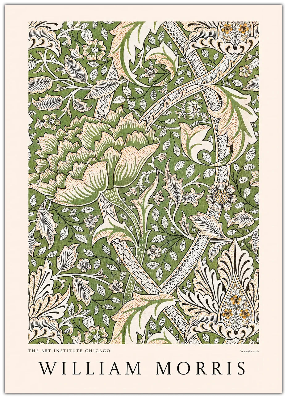 William Morris - Windrush Plakat