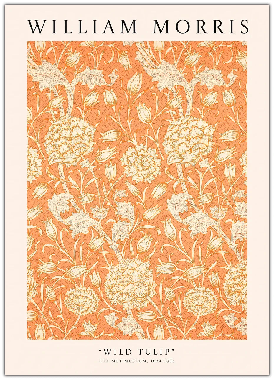 William Morris - Wild Tulip Plakat