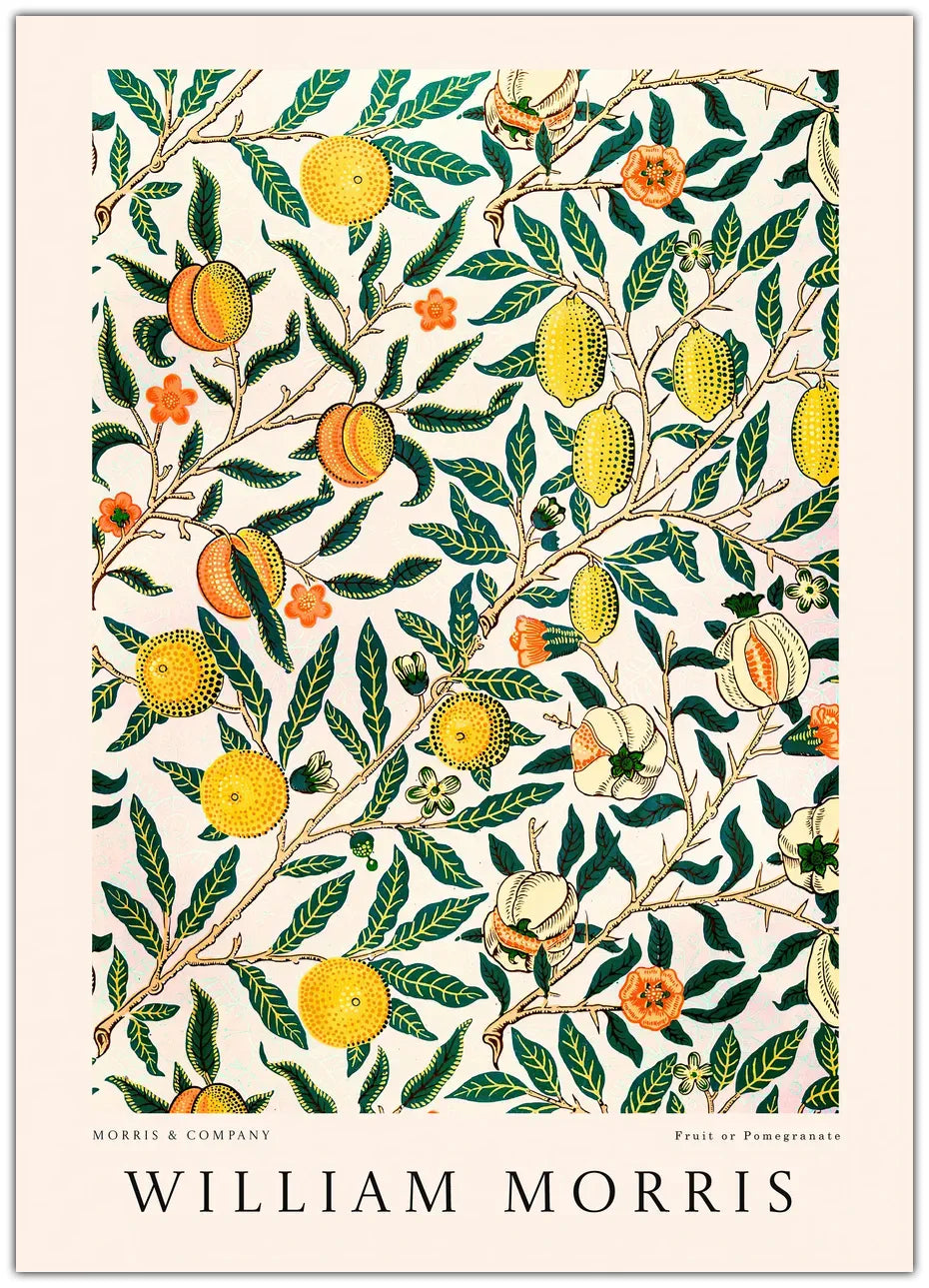 William Morris - Fruit Or Pomegranate Plakat