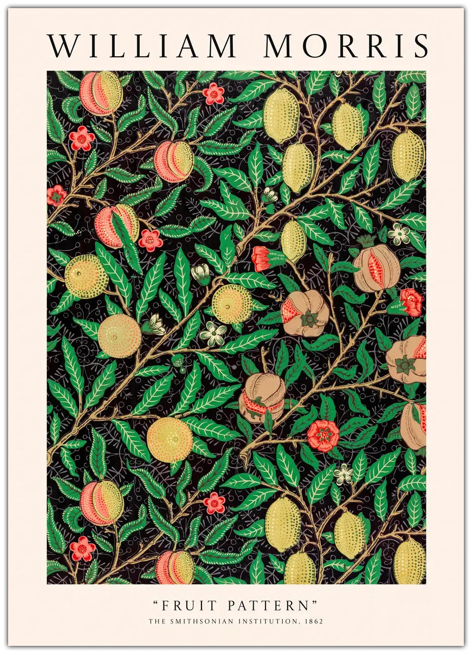 William Morris - Fruit Pattern Plakat