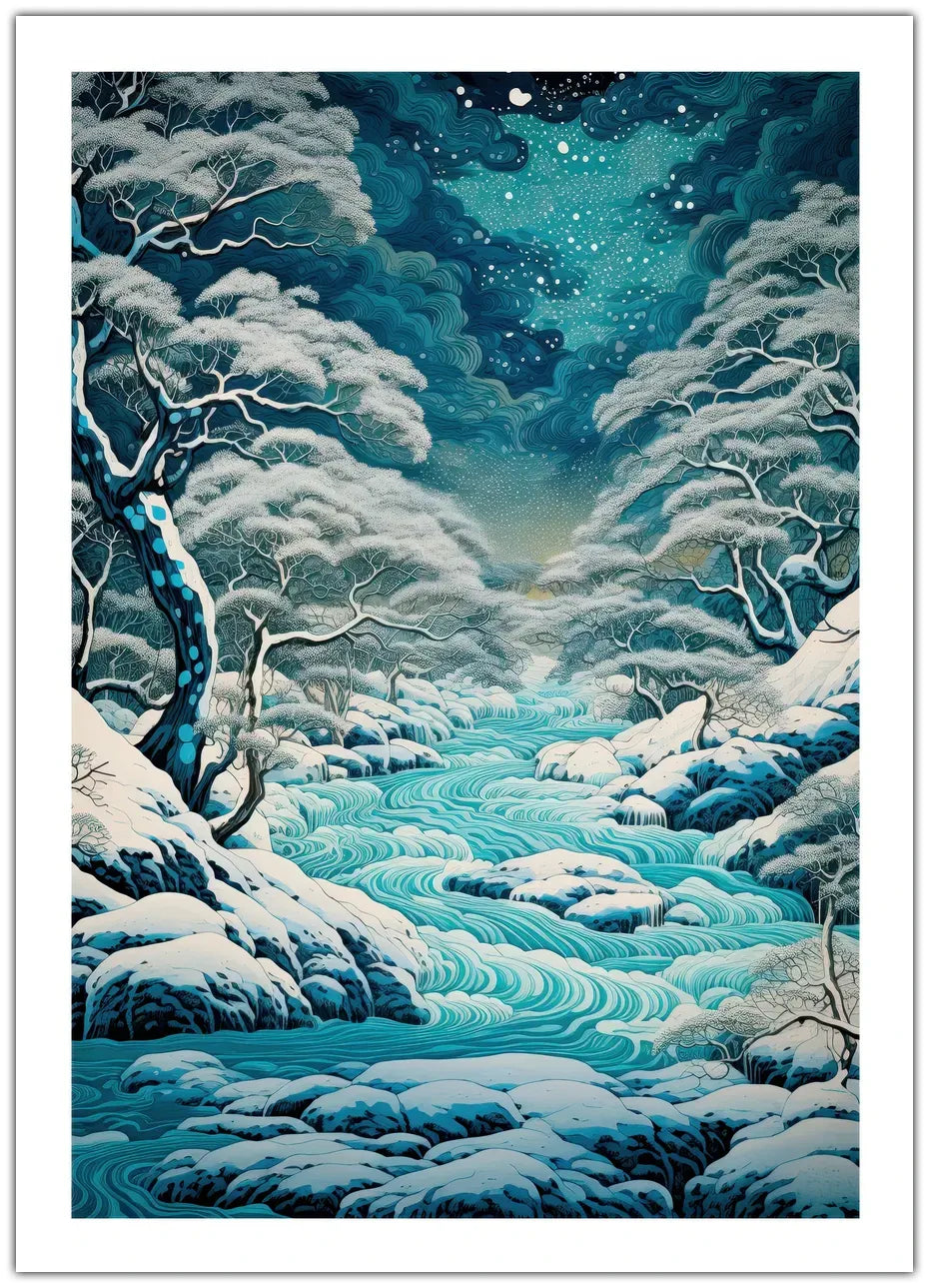 Winter In Japan Plakat