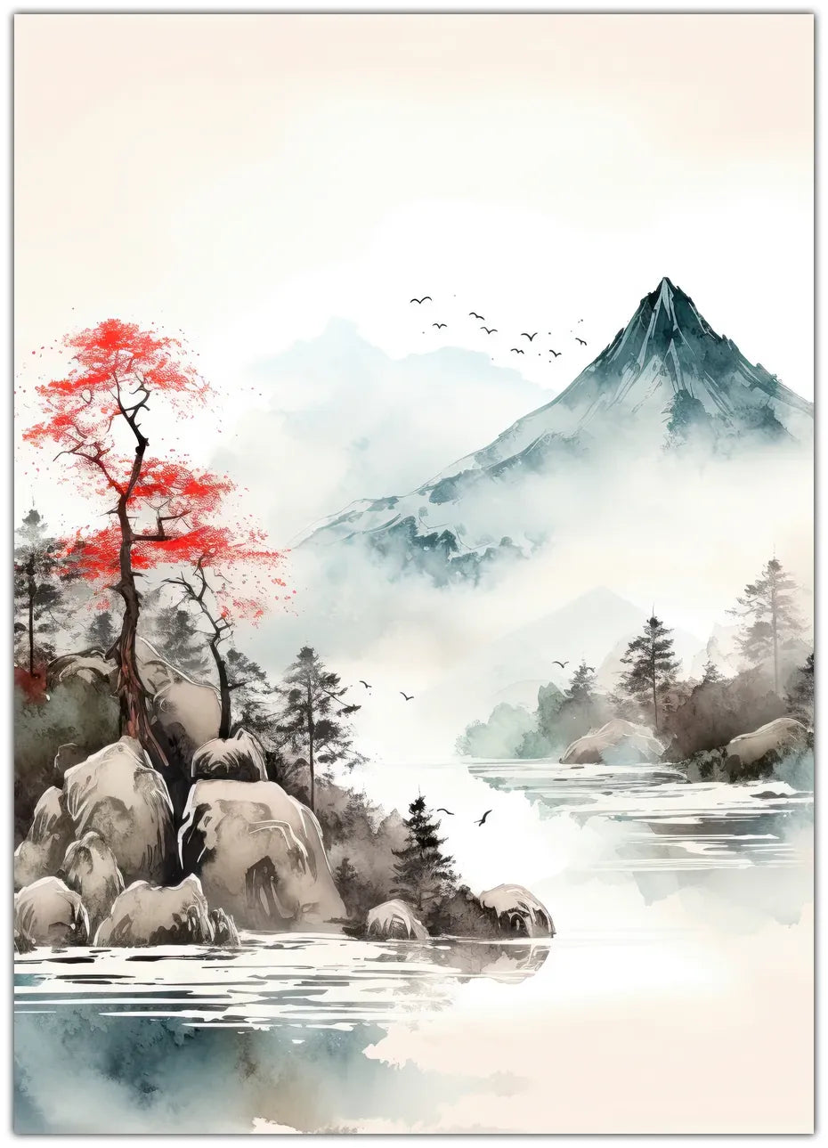 Japanese Nature Plakat