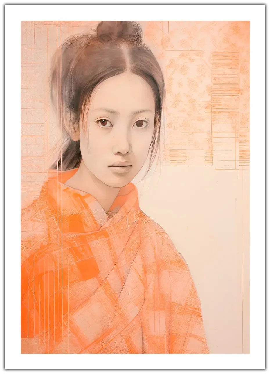Orange Flair Plakat