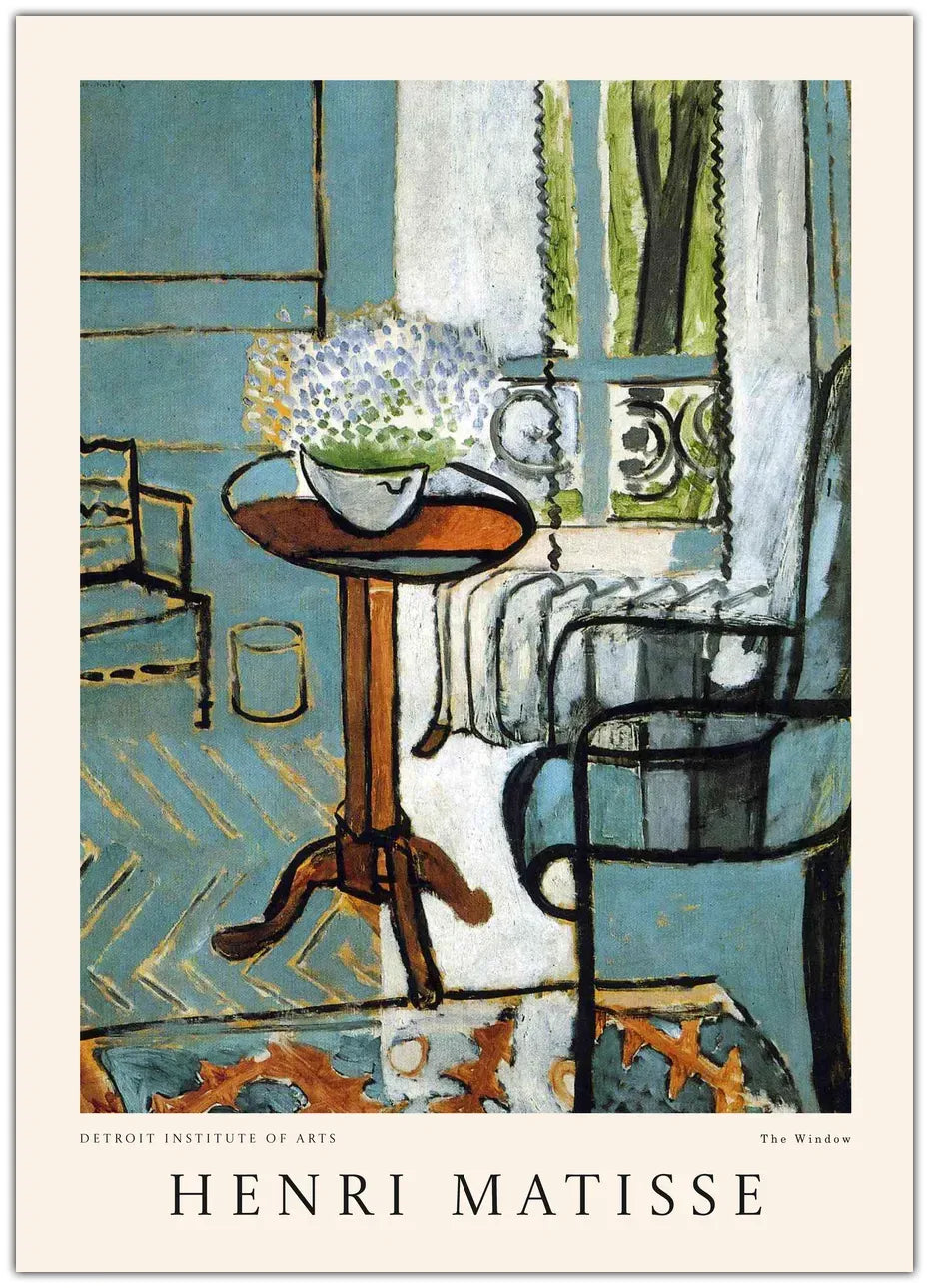 Henri Matisse - The Window Plakat
