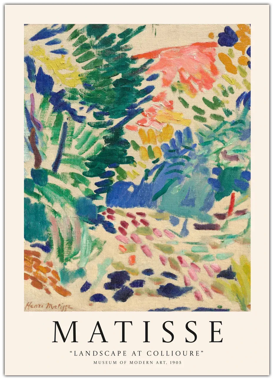 Henri Matisse - Landscape At Collioure Plakat