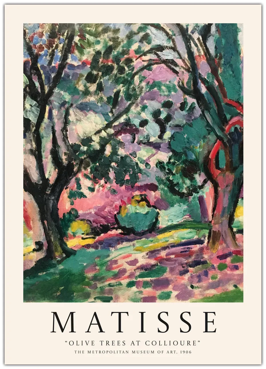 Henri Matisse - Olive Trees At Collioure Plakat