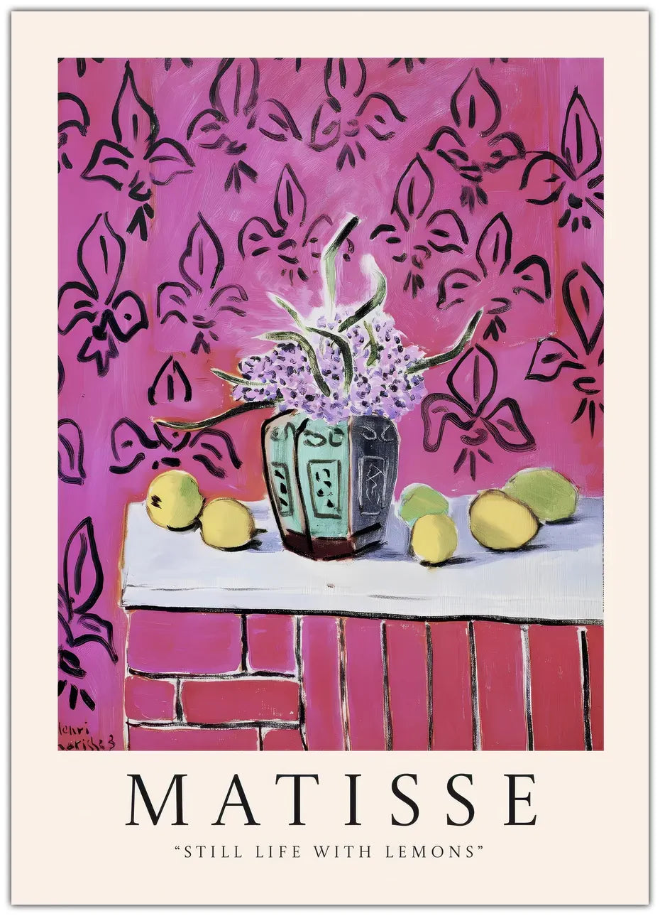 Henri Matisse - Still Life With Lemons Plakat