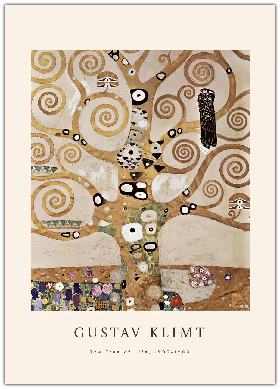 Gustav Klimt - The Tree Of Life Plakat