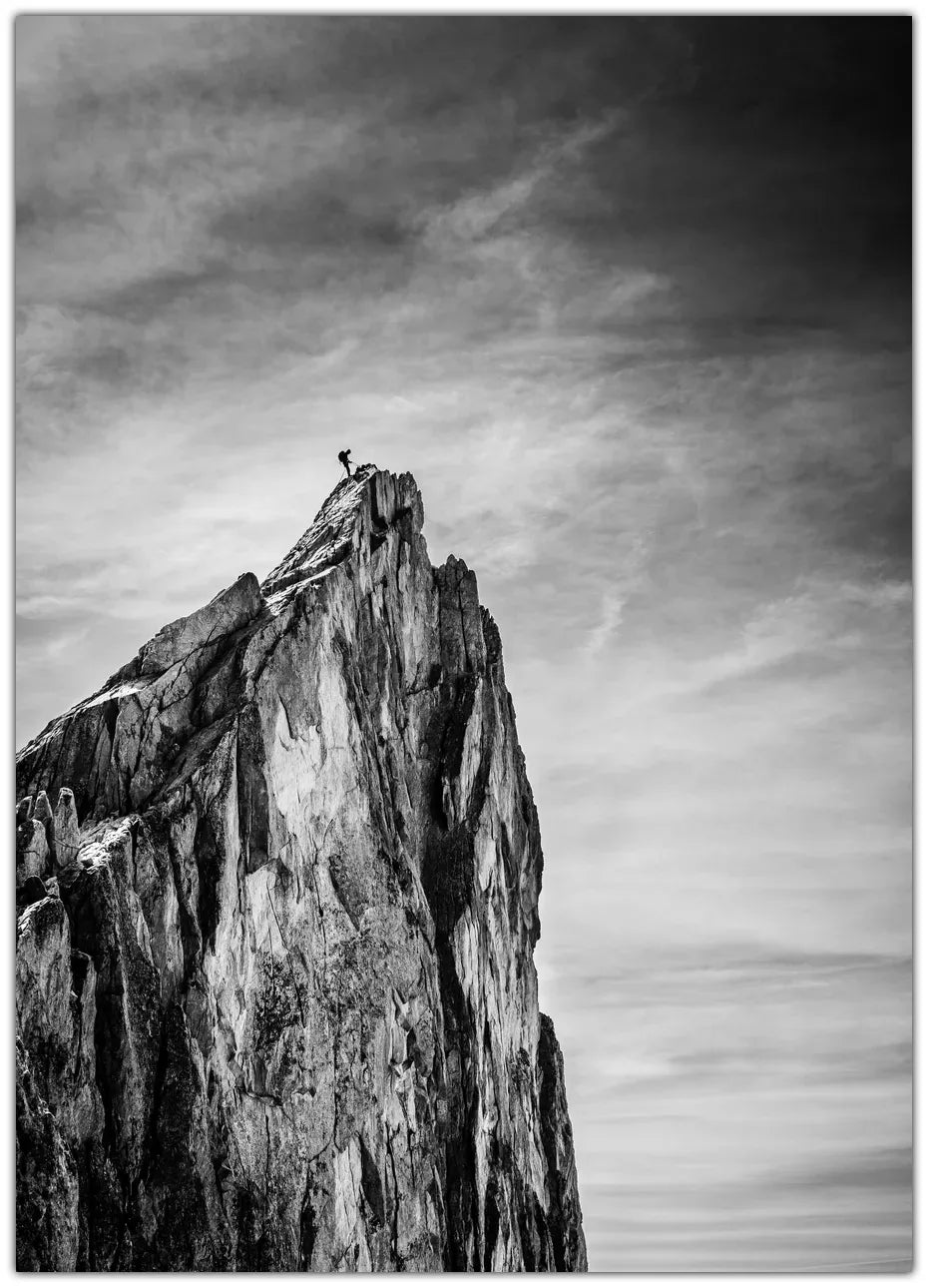 Balancing between Earth and Sky Plakat
