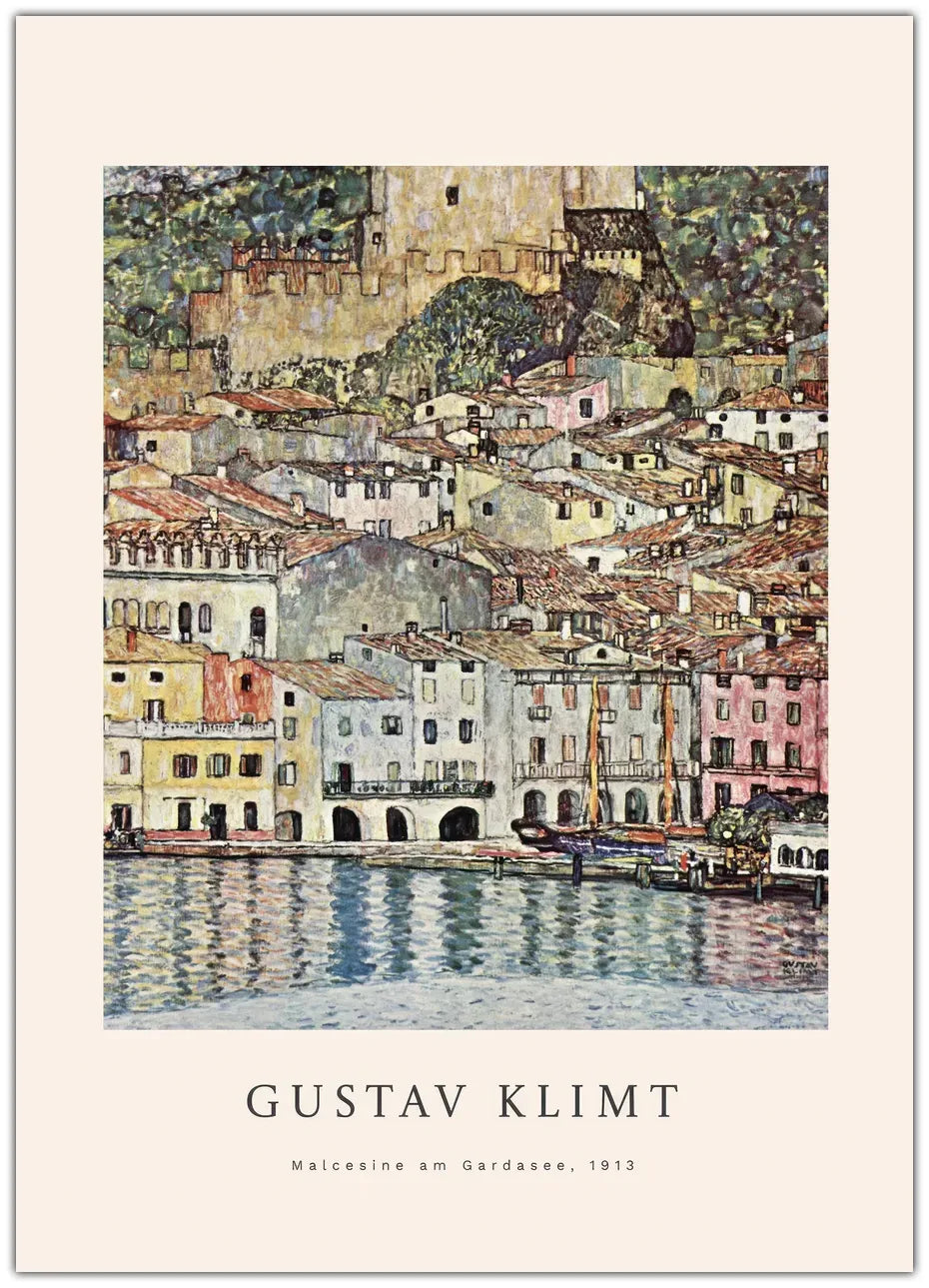 Gustav Klimt - Malcesine Am Gardasee Plakat