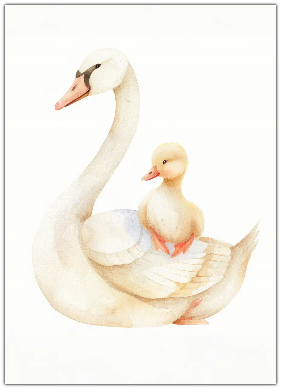 Swan Mother Plakat