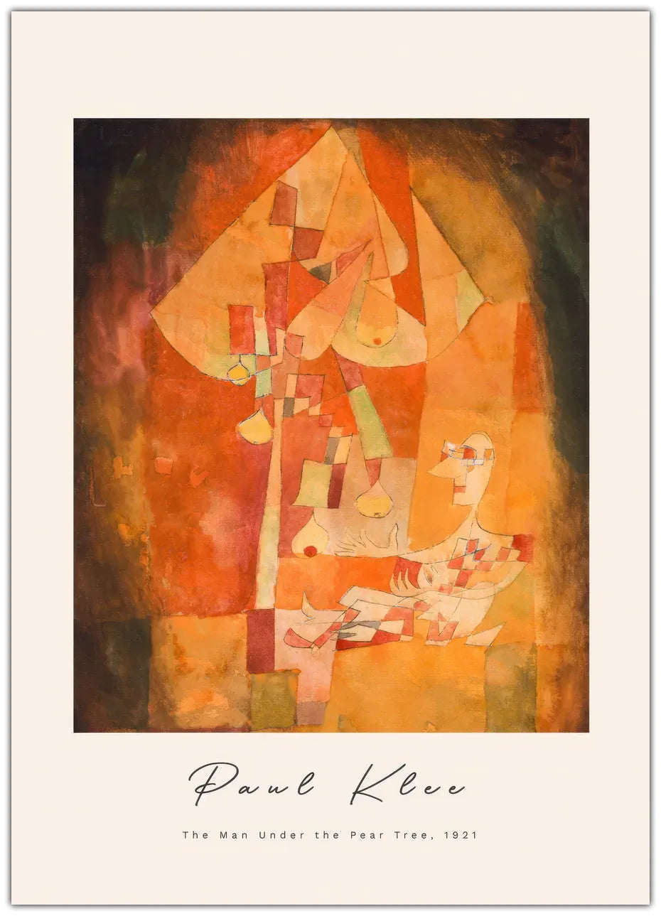 Paul Klee - The Man Under The Pear Tree Plakat