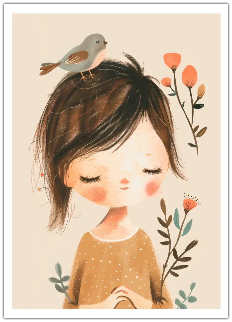 Bird Girl Plakat