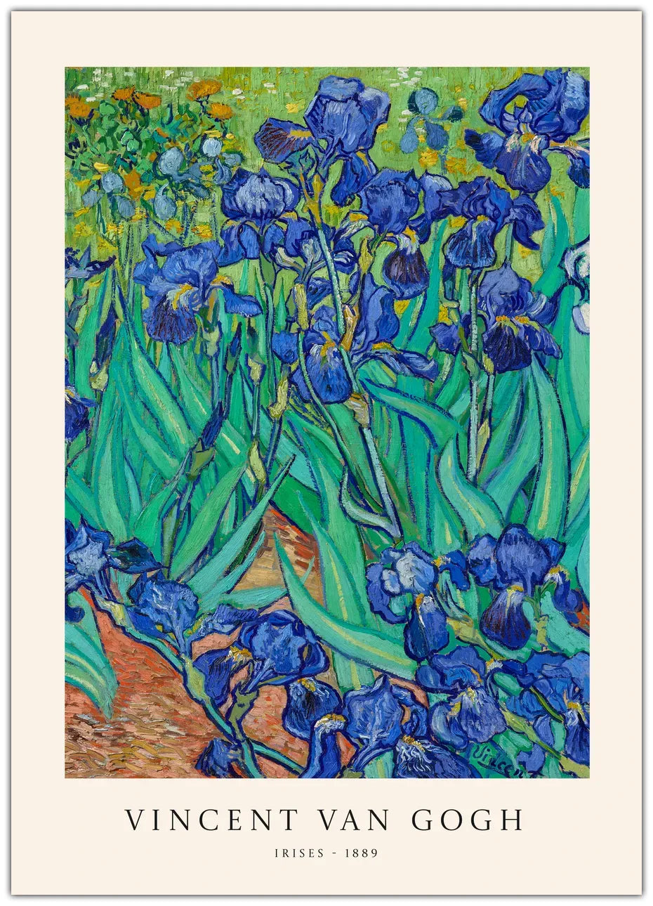 Van Gogh - Irises Plakat