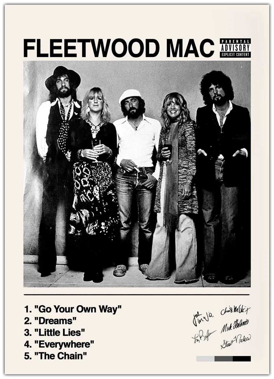 Fleetwood Mac Plakat