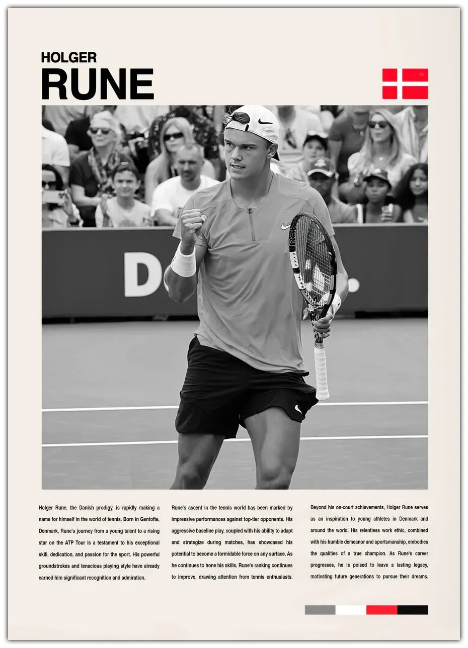 Holger Rune Plakat