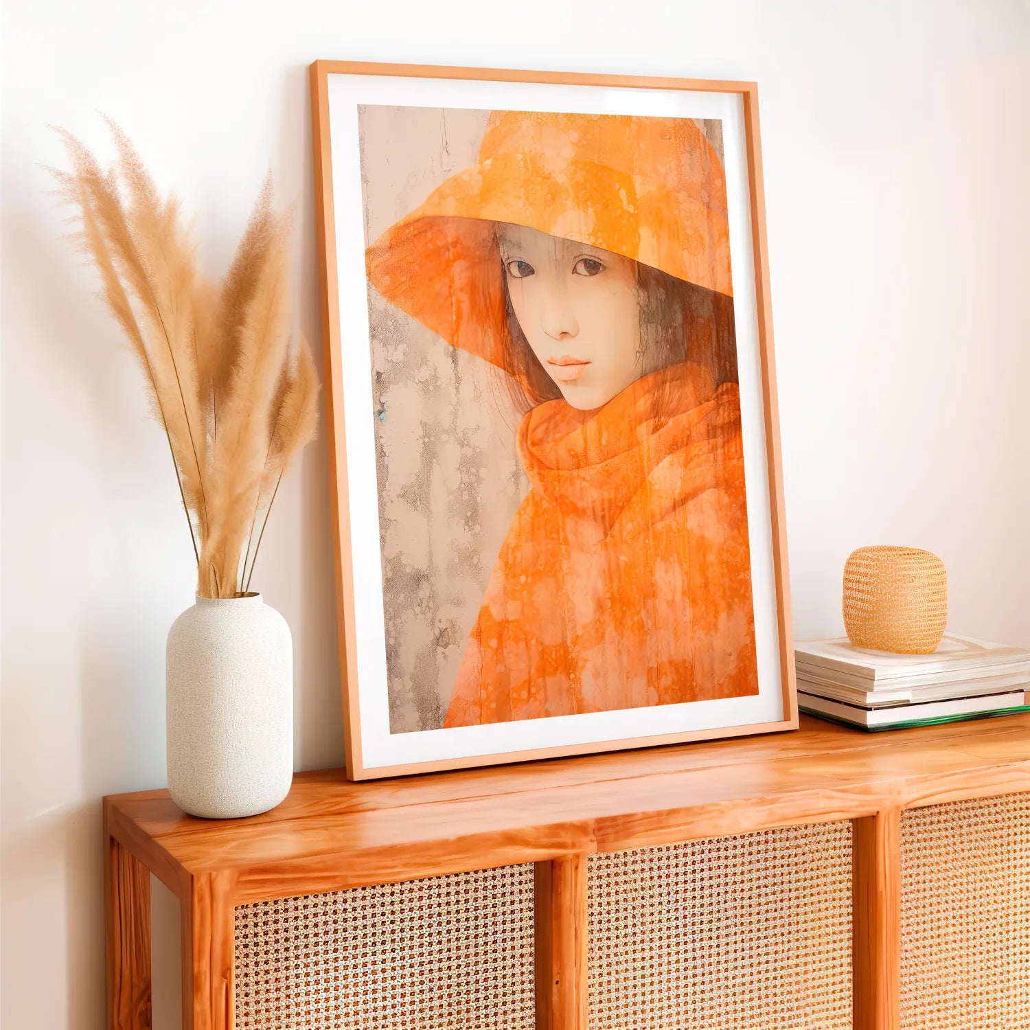 Orange Coat Plakat