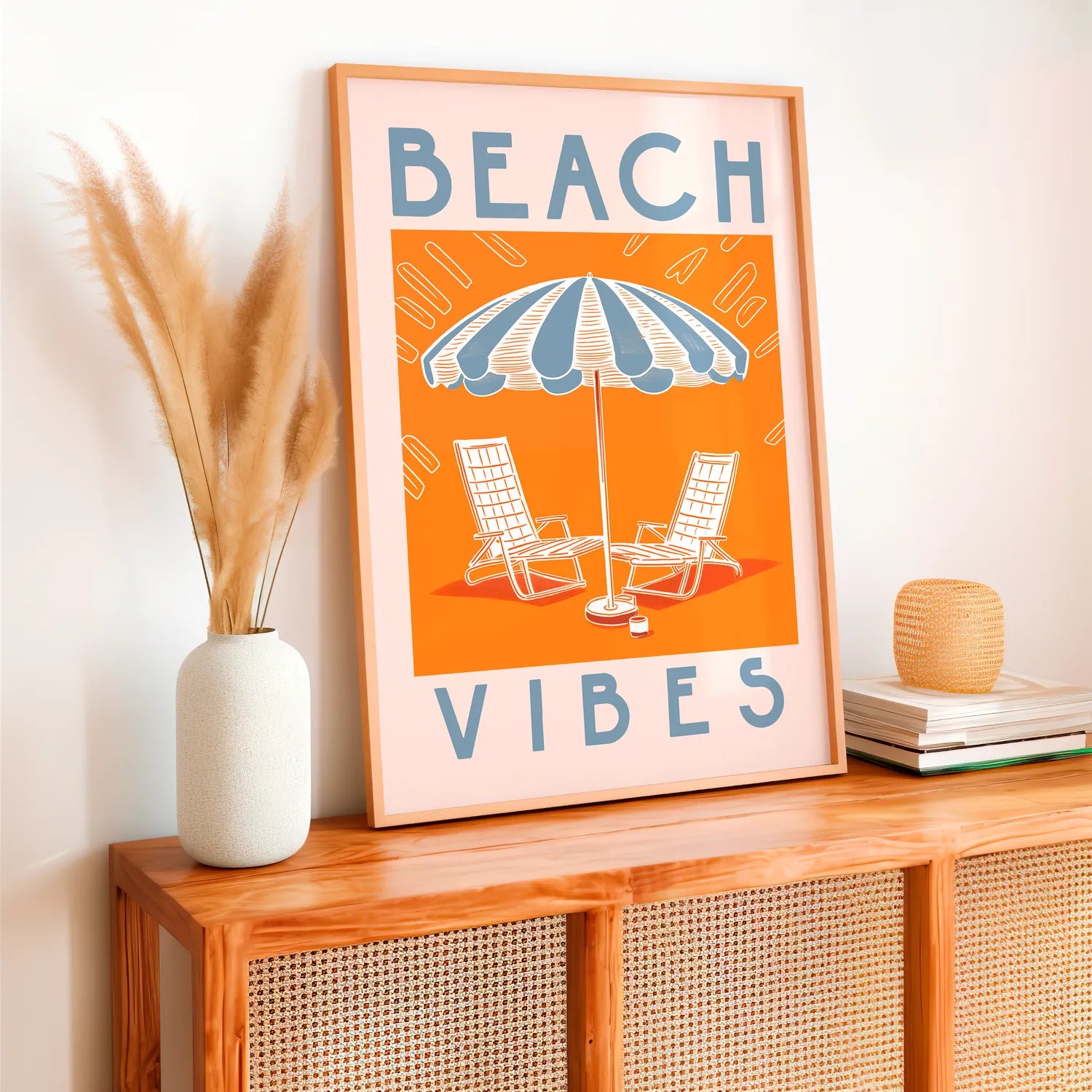 Beach Vibes  Plakat