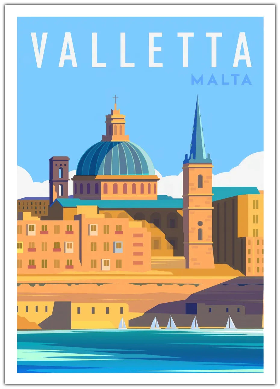 Valletta Plakat