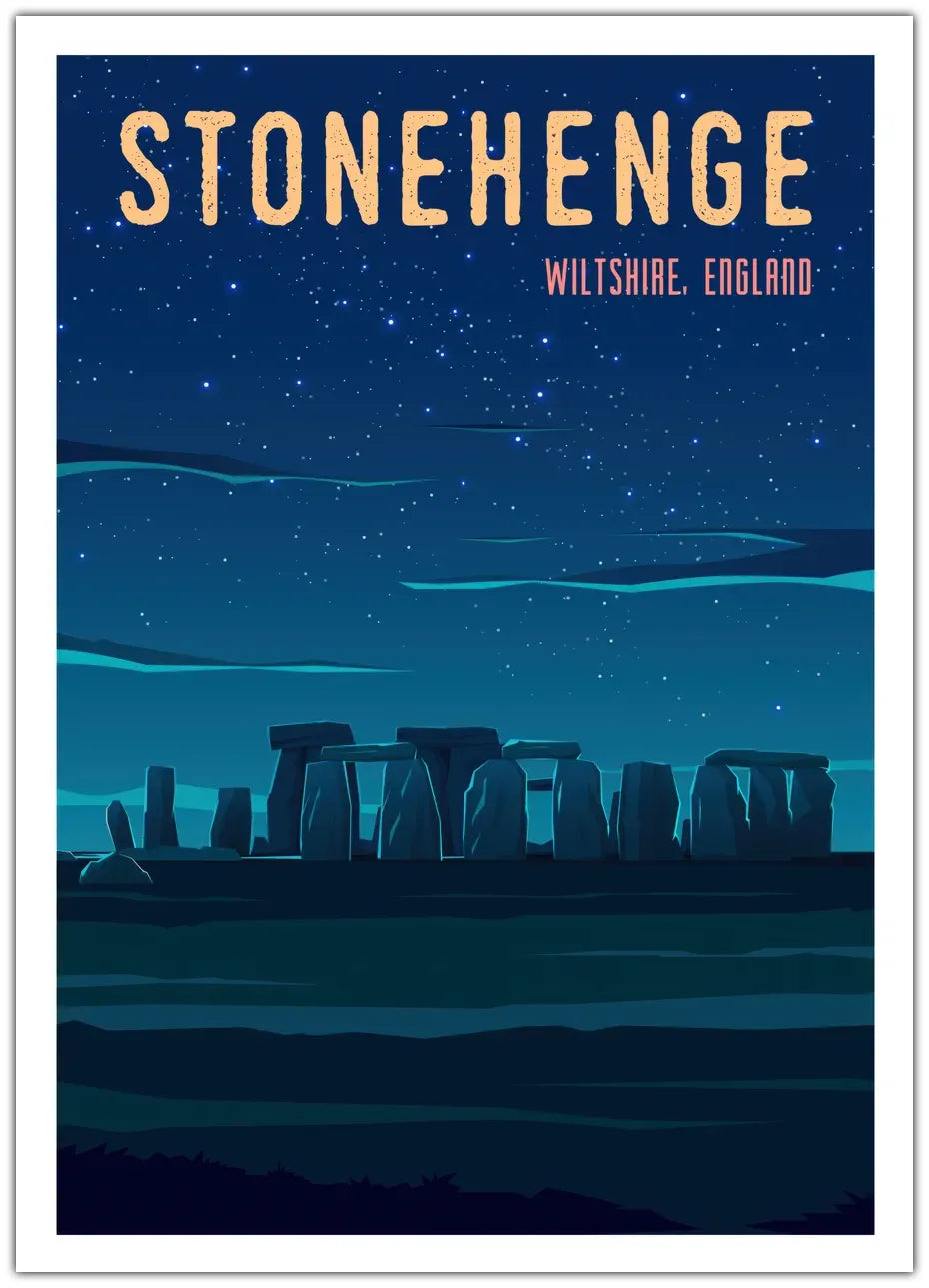 Stonehenge Plakat