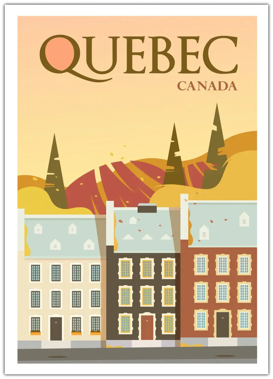 Quebec Plakat