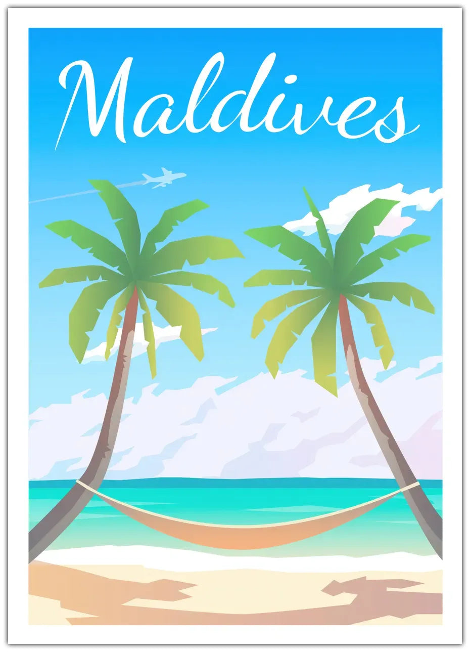 Maldives Plakat