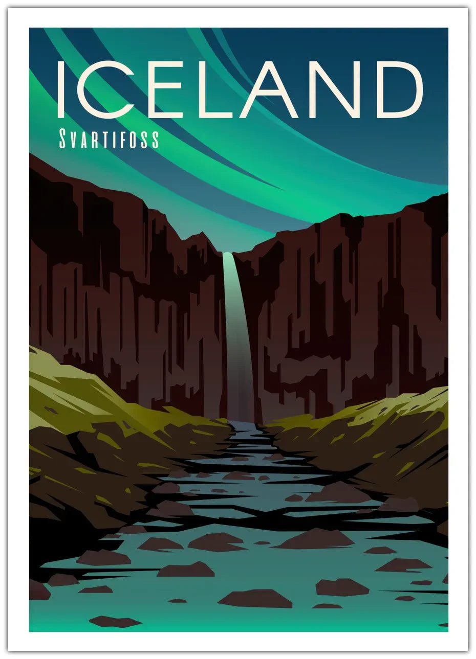 Svartifoss Plakat