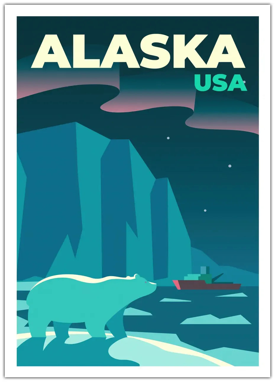 Alaska Plakat