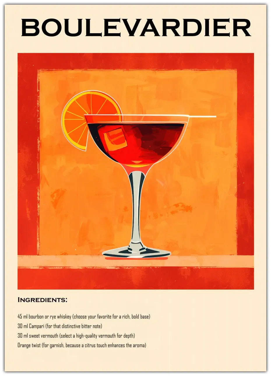 Boulevardier Plakat