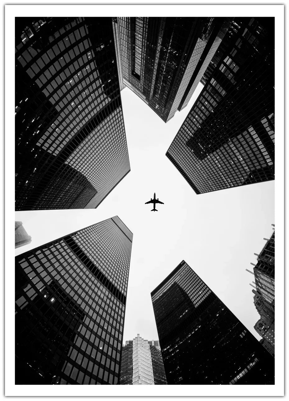 Plane In The Skies Plakat