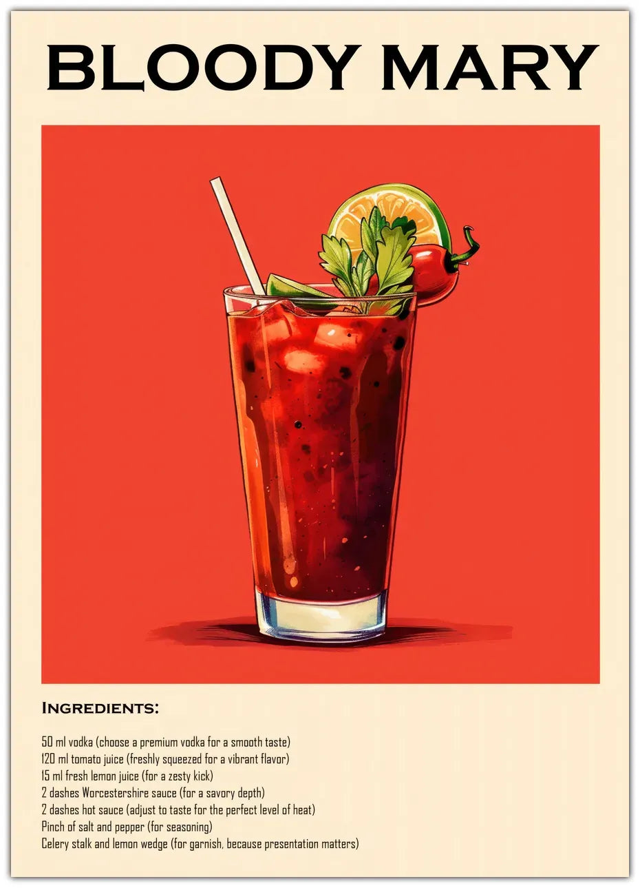 Bloody Mary Plakat