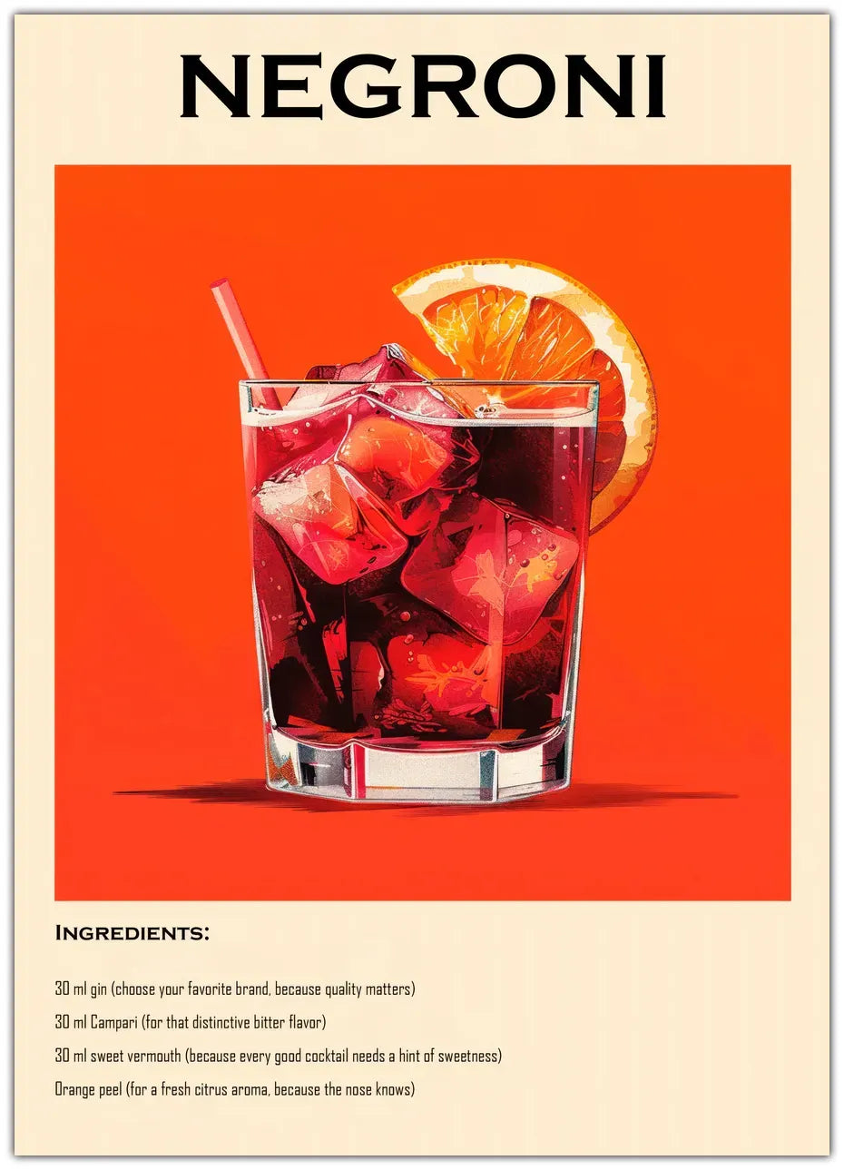 Negroni Plakat