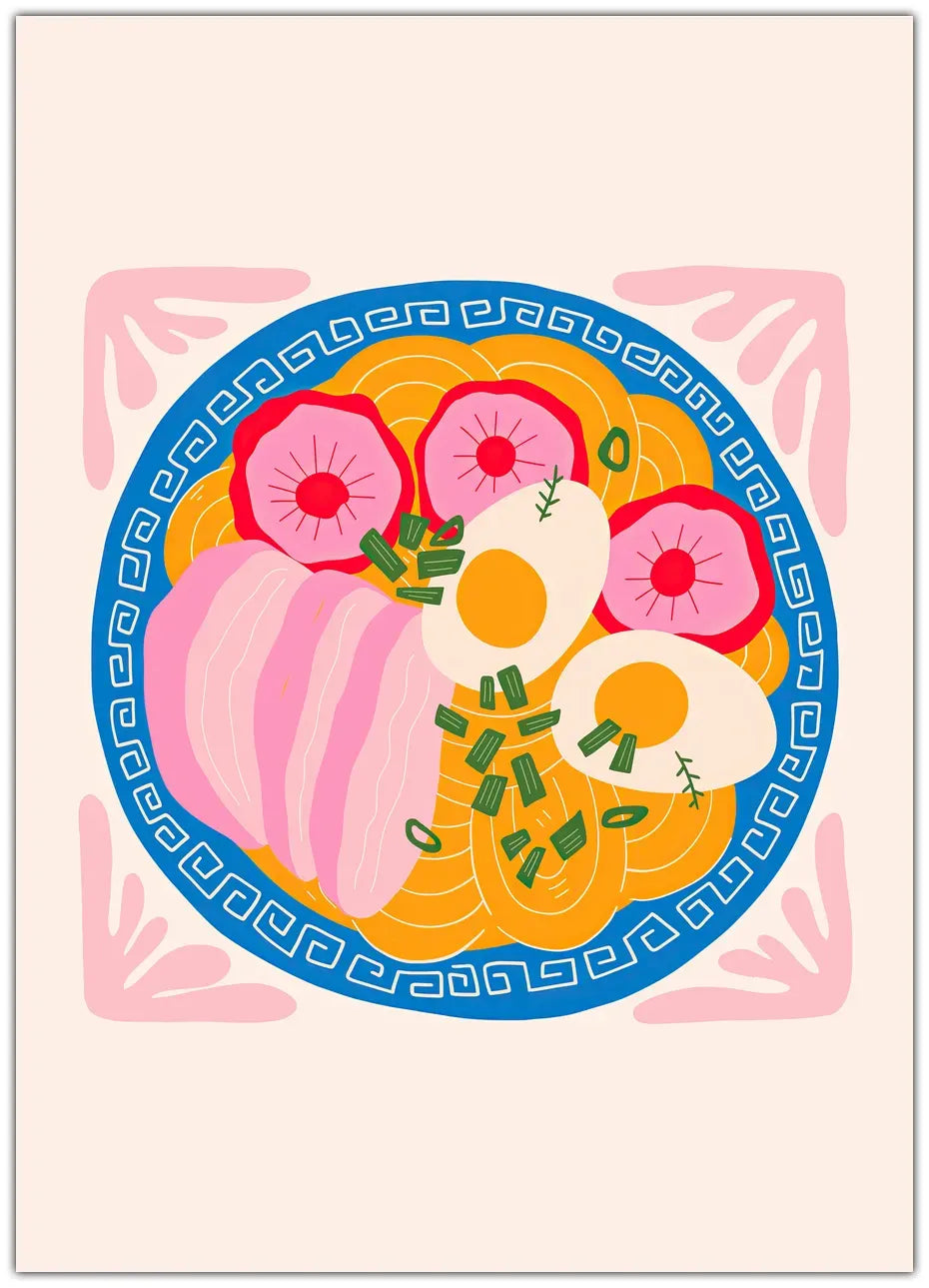 Pink Ramen Plakat