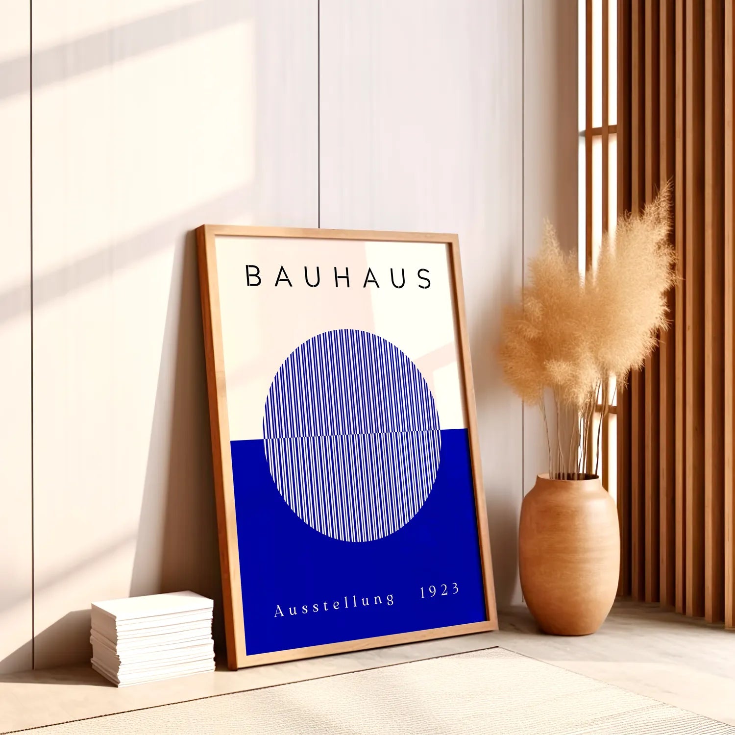 Bauhaus Blue Sea Plakat