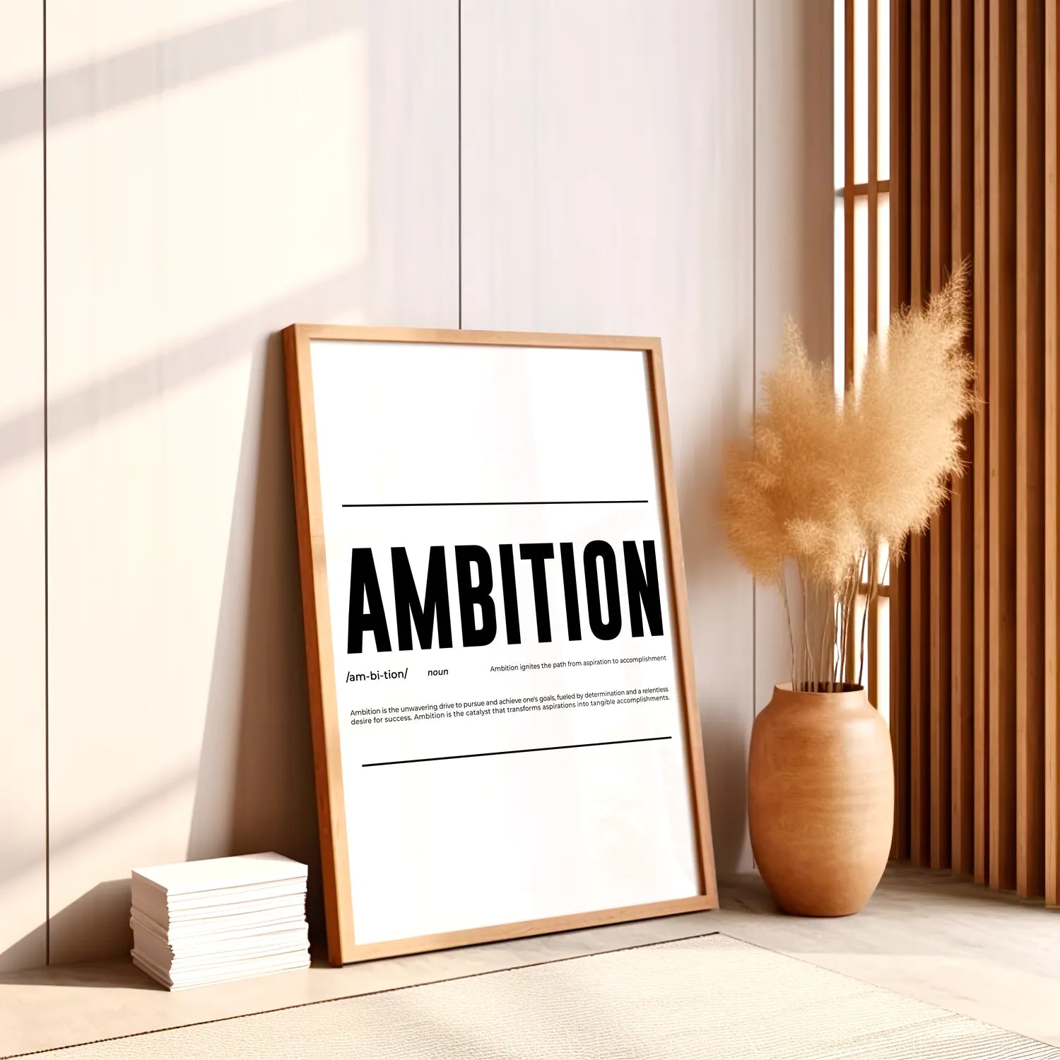 Ambition Plakat