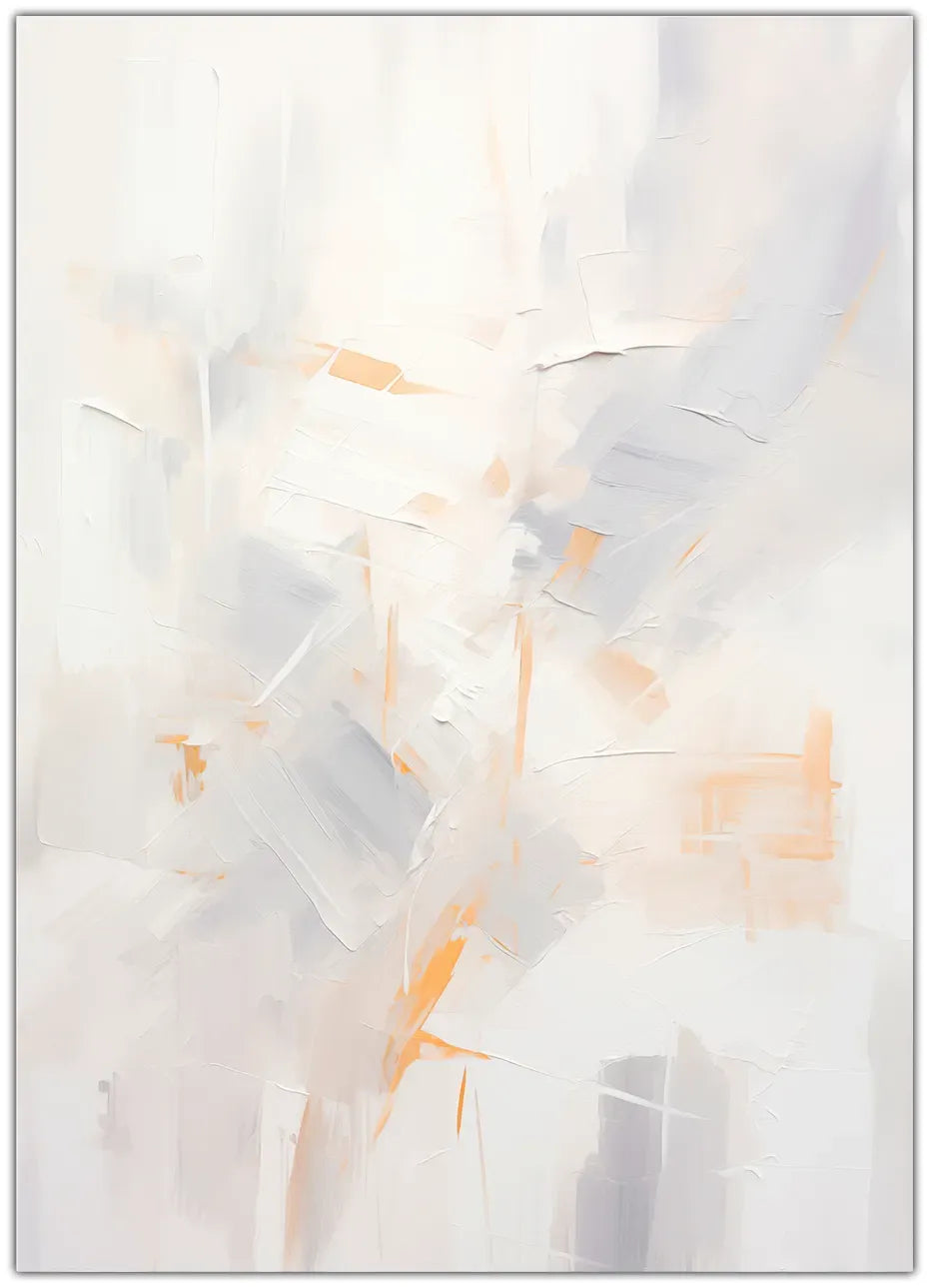 Abstract White 2 Plakat