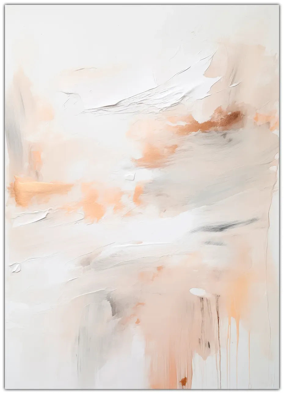 Abstract White Plakat