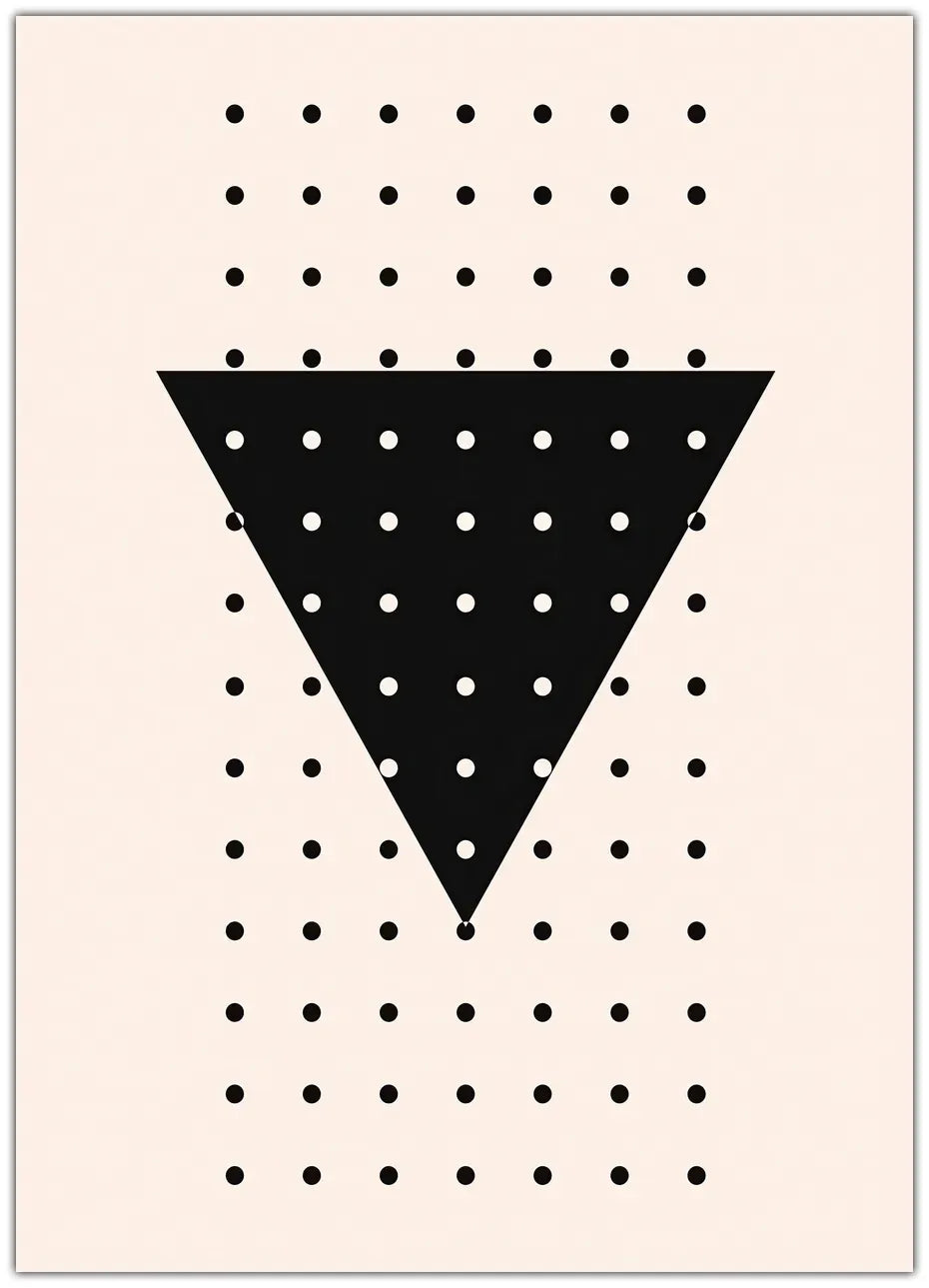 Triangle Art Plakat