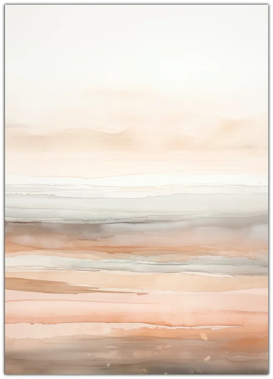 Abstract Beige 2 Plakat