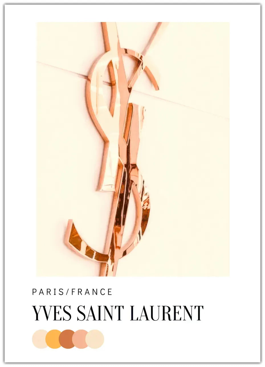 YSL Plakat