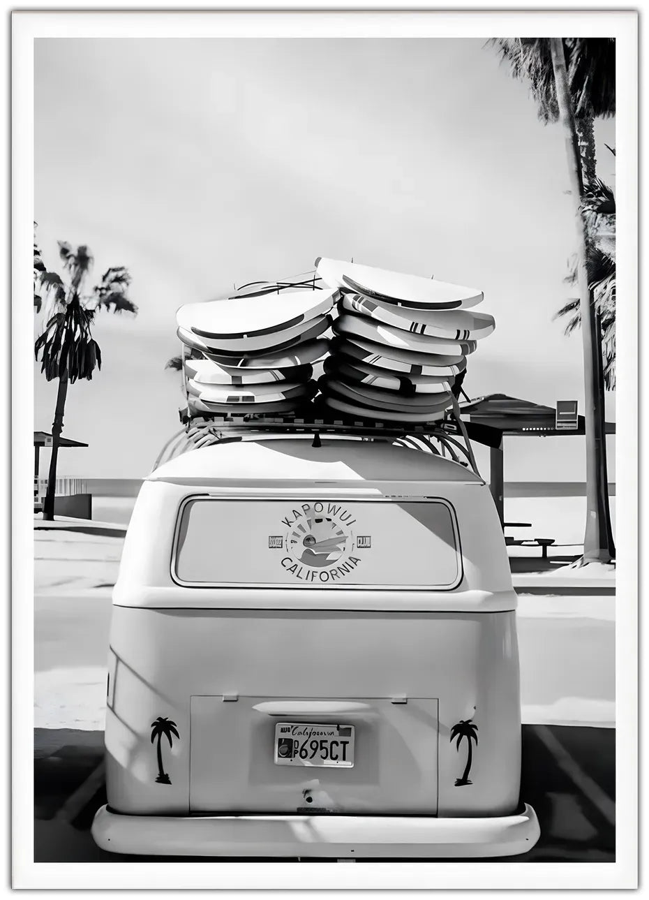 Beach Van  Plakat