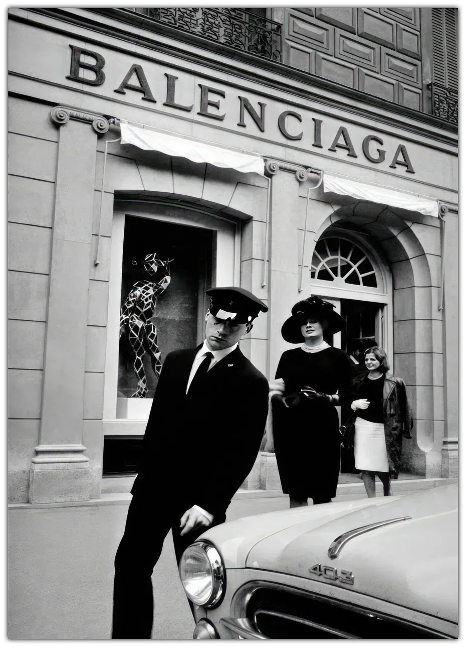 Balenciaga Front Plakat