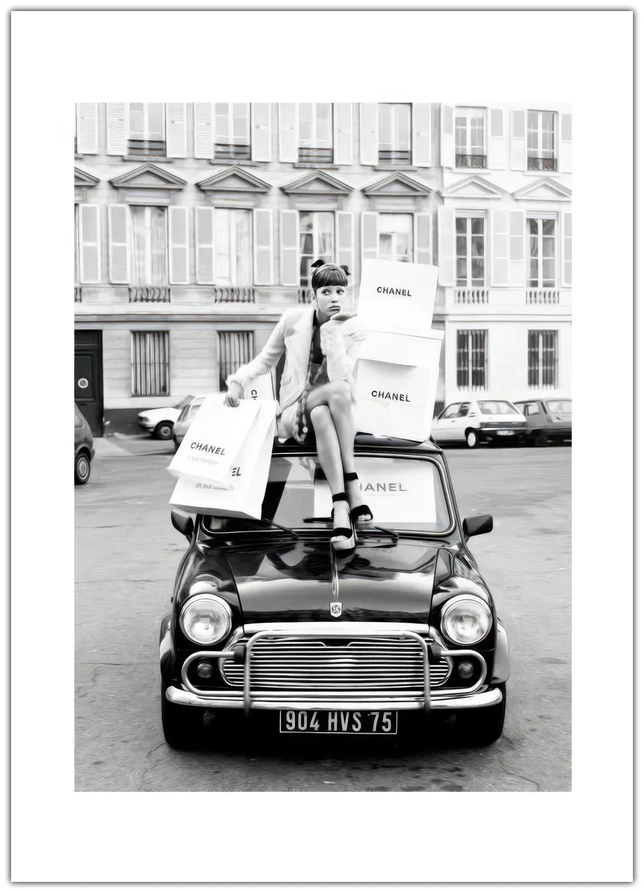 Chanel Shopping Spree Plakat