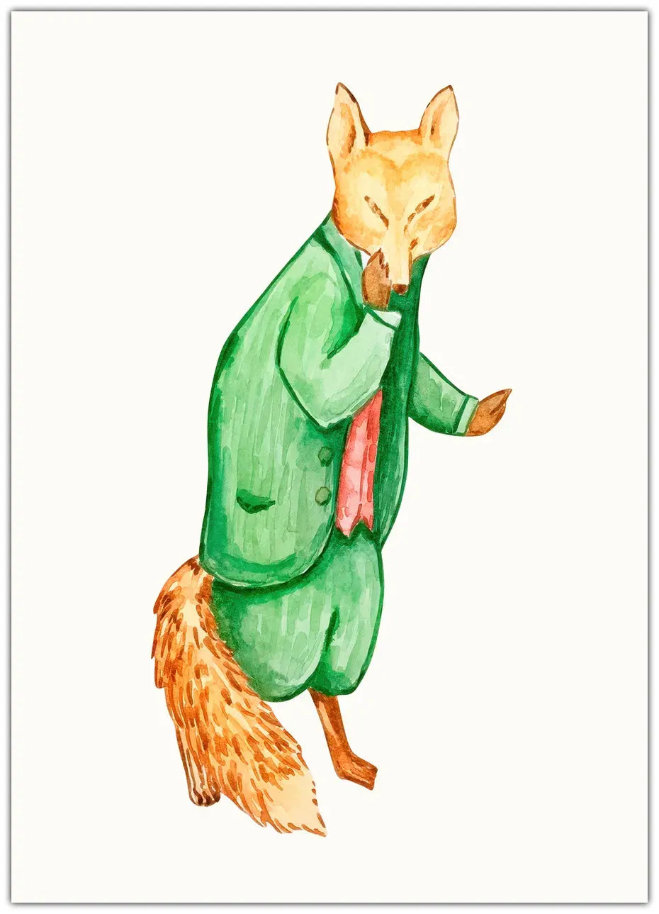 Business Fox Plakat