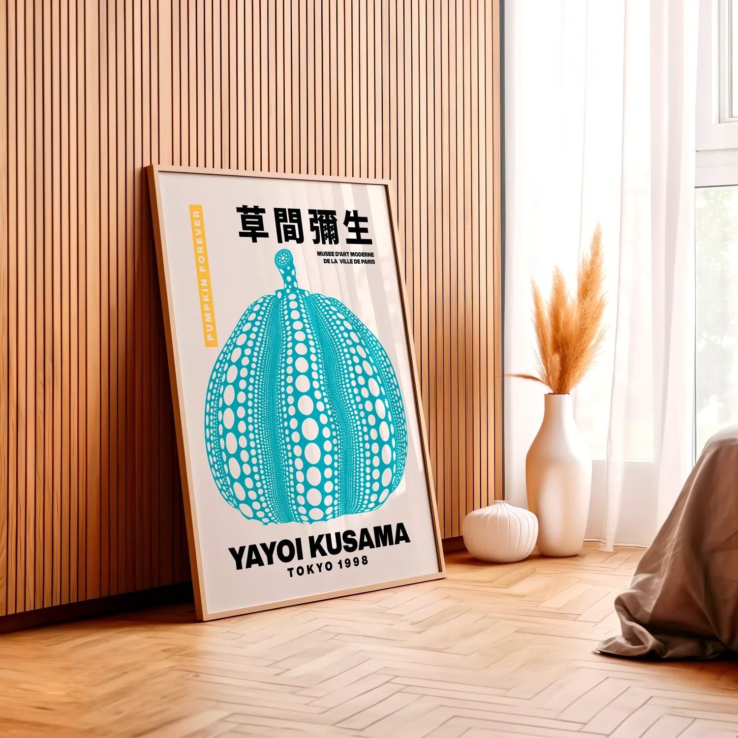 Yayoi Kusama - Kürbis für immer Poster