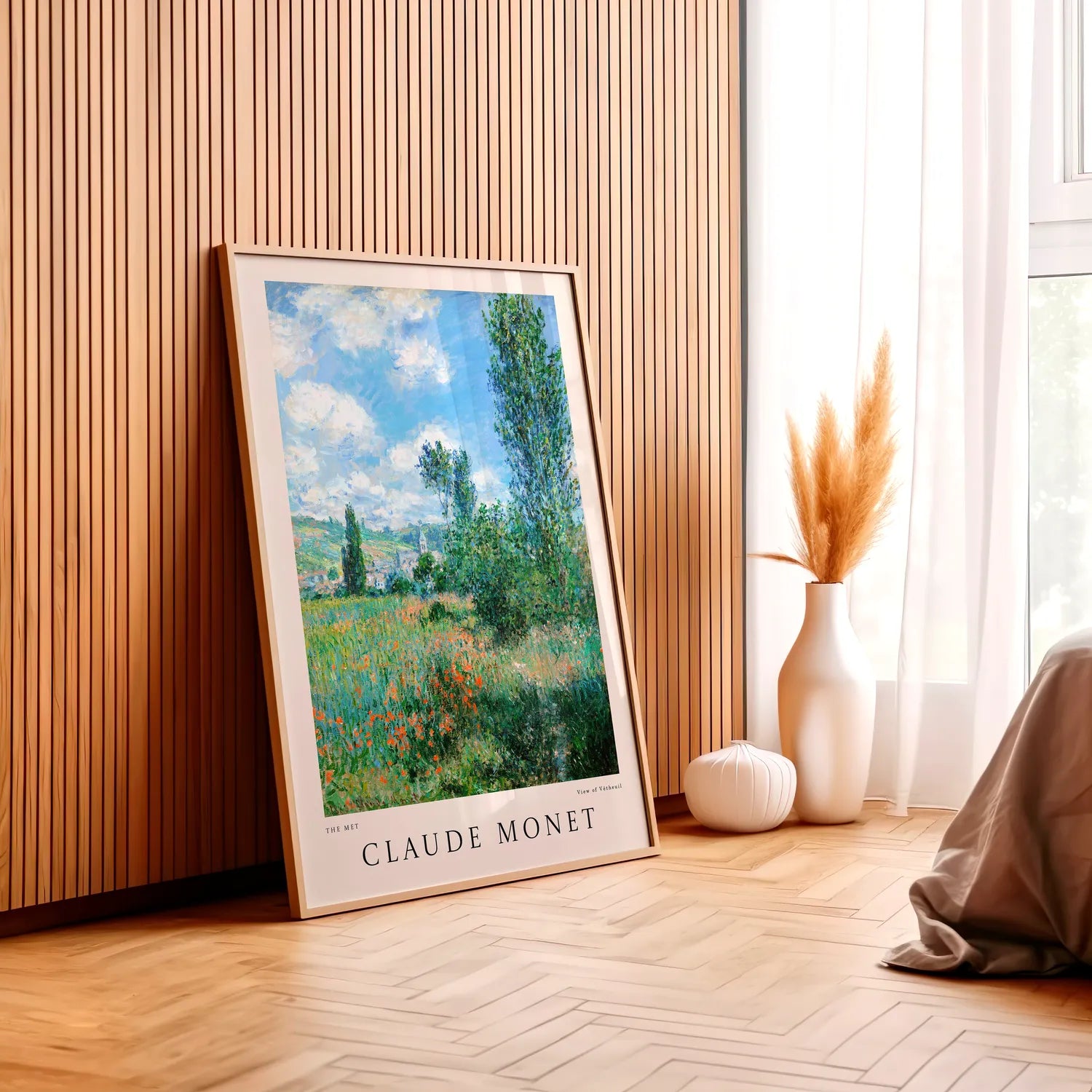 Claude Monet - View Of Vétheuil Plakat