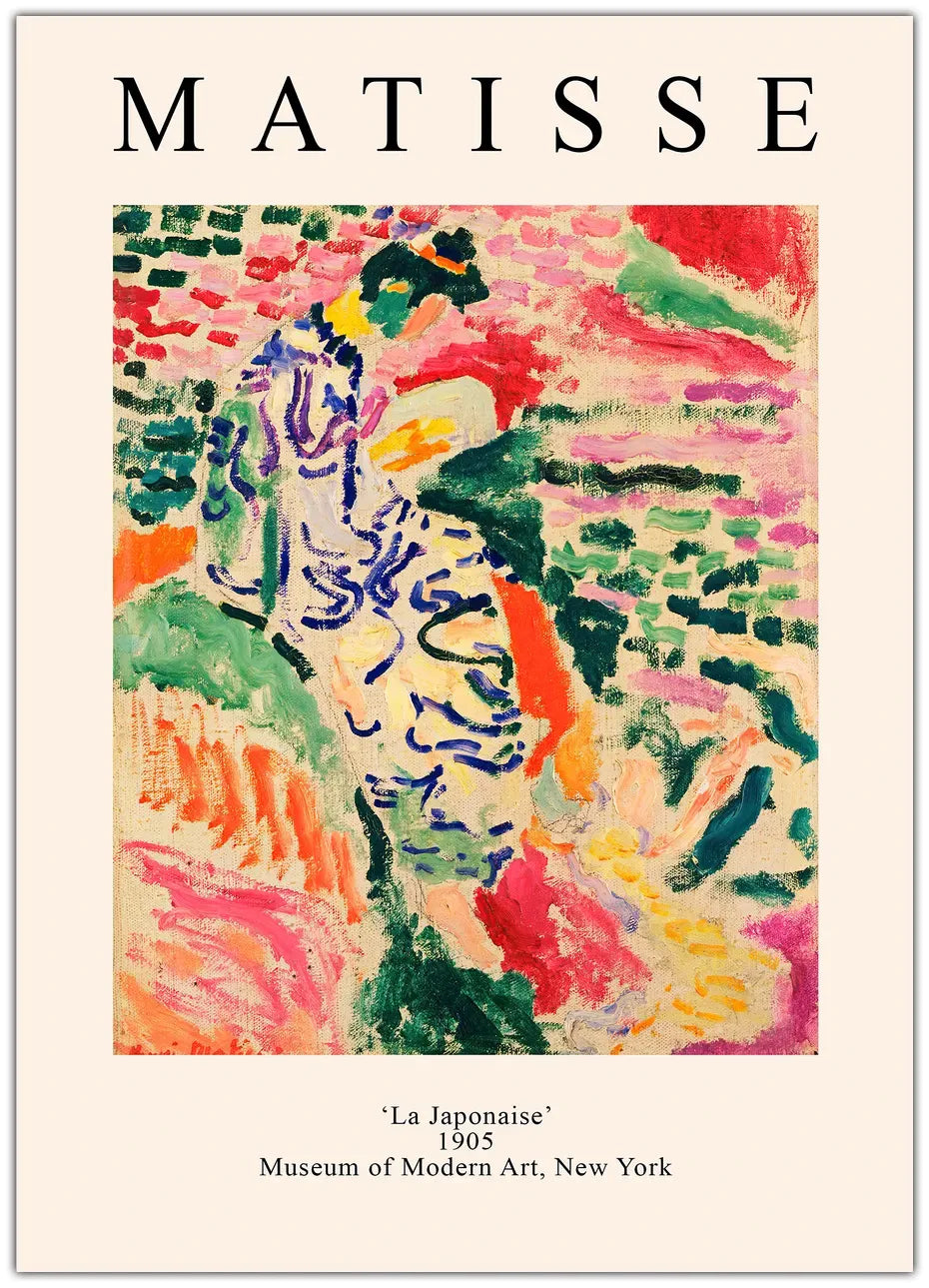 Henri Matisse -  La Japonaise Plakat