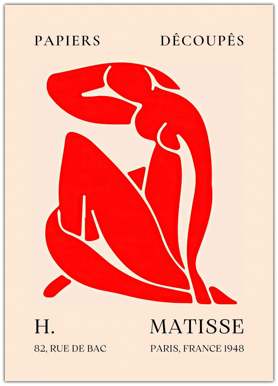 Henri Matisse -  Red Lady Plakat