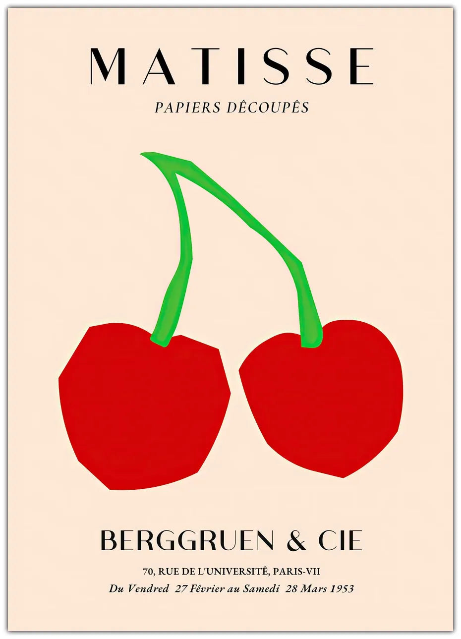 Henri Matisse -  Berries Plakat